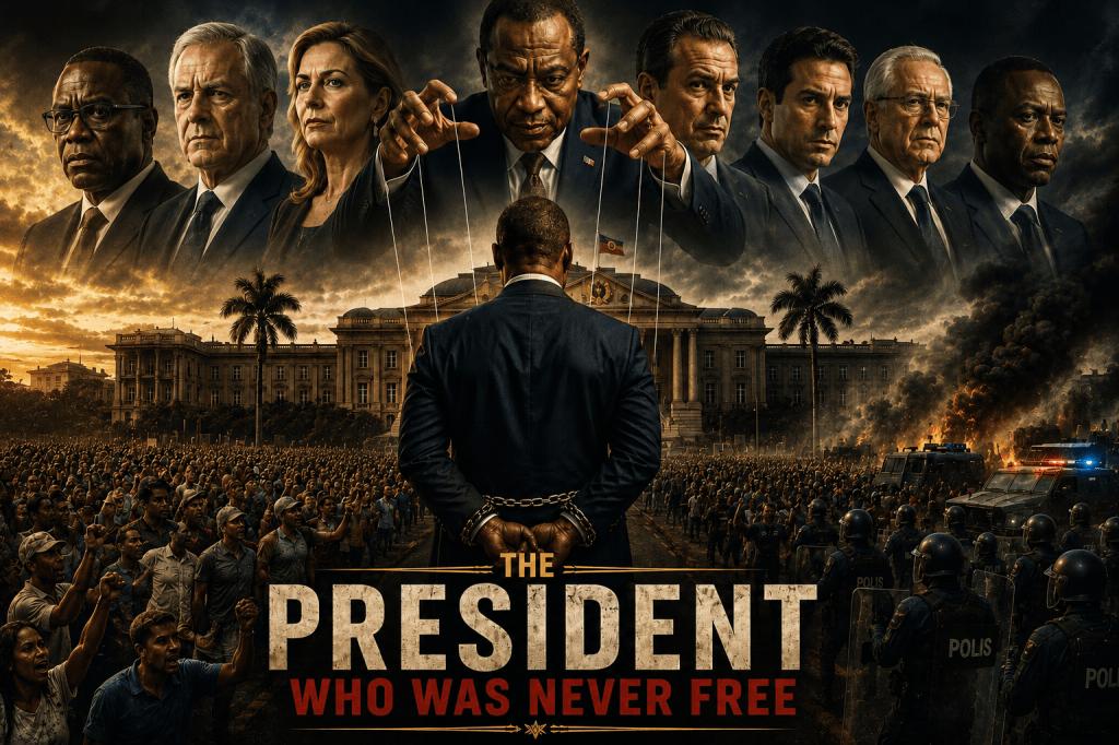 THE PRESIDENT WHO HAS NEVER FREE